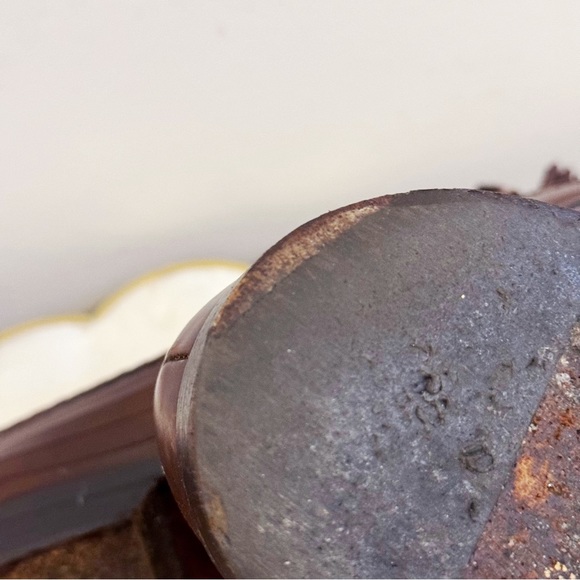 Vintage Bragano Mens Italian Leather Tassel Loafers Dress Shoes 10M - Picture 8 of 16